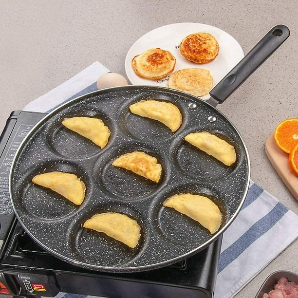 Poêle granite œufs et pancakes à 4 compartiments