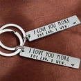 thumbnail image 2 of Racsoh 2024 Gifts for Christmas, Christmas Decorations, I Like You More The End I Win Funny Christmas Gift Keychain, 2 of 5