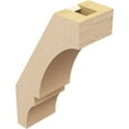 thumbnail image 5 of Ekena Millwork 3"W x 6"D x 10"H Balboa Rough Cedar Woodgrain TimberThane Knee Brace, Primed, 5 of 6