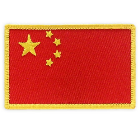 PinMart's Embroidered Country Flag Patch- China Flag