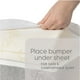 thumbnail image 3 of Milliard Bed Bumper Riel de Cama de Espuma para niños pequeños con Funda Lavable de bambú y Antideslizante, hipoalergénico, Resistente al Agua, niños, Adultos y Personas Mayores, 3 of 5