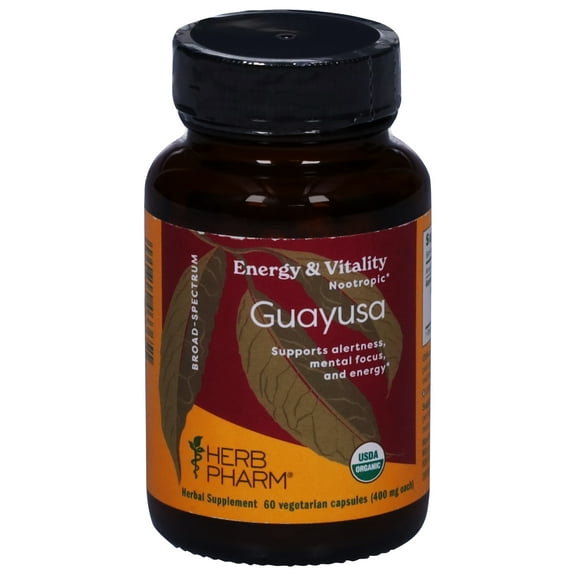 Herb Pharm - Guayusa Og2 Enrgy Vitalty - Ea Of 1-60 Ct