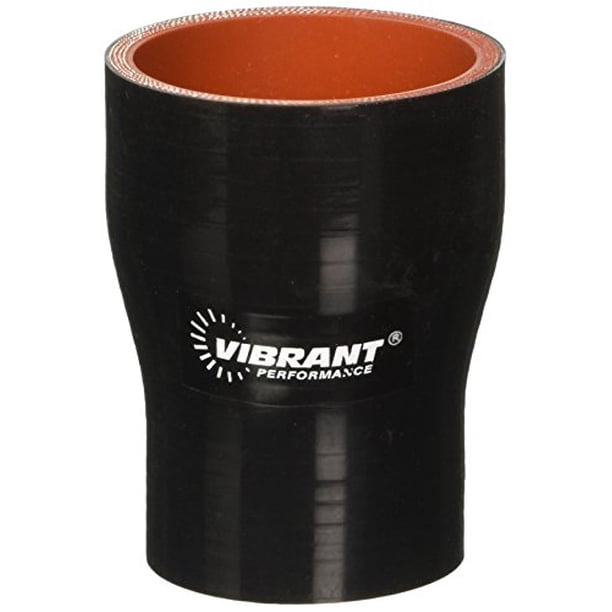 Vibrant 4 Ply Aramid Reducer Coupling 4.5in Inlet x 5in Outlet x 3in Length - Black main image 0