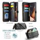 thumbnail image 3 of Funda tipo cartera para Samsung Galaxy Note 20 Ultra con bloqueo RFID, tarjetero, cremallera y ranura para billetes, correa de hombro magnética de piel sintética suave para Galaxy Note 20 Ultra, 3 of 10