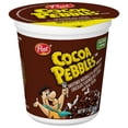 thumbnail image 5 of Post Cocoa PEBBLES Cereal, Chocolatey Kids Cereal, Gluten Free, Crunchy 2.0 oz Individual Cereal Cup (Pack of 6), 5 of 5