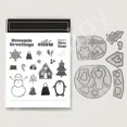 thumbnail image 5 of 2024 Troqueles de corte de metal con forma de árbol de Navidad, copo de nieve, muñeco de nieve, sellos transparentes, álbumes de recortes, diarios, decoración, relieve, tarjetas de felicitación DIY, 5 of 5