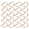 thumbnail image 4 of Bag Hardware, Sufficient Quantity Strong Structure D Rings Metal Materials Widely Used  For Wallets Bracelets For Necklaces Bags Gold, 4 of 8