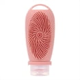 thumbnail image 1 of Botella Recargable de Viaje de Silicona, Cepillo de Limpieza , de Champú Portátiles, Loción, Contenedor de Cosméticos, Viaje F, 1 of 7