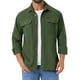 thumbnail image 1 of INSPIRAR CHIC Camisas de Trabajo Casual para Hombre de Manga Larga con Botones y Bolsillos para Pesca y Senderismo XL Verde Oliva, 1 of 6