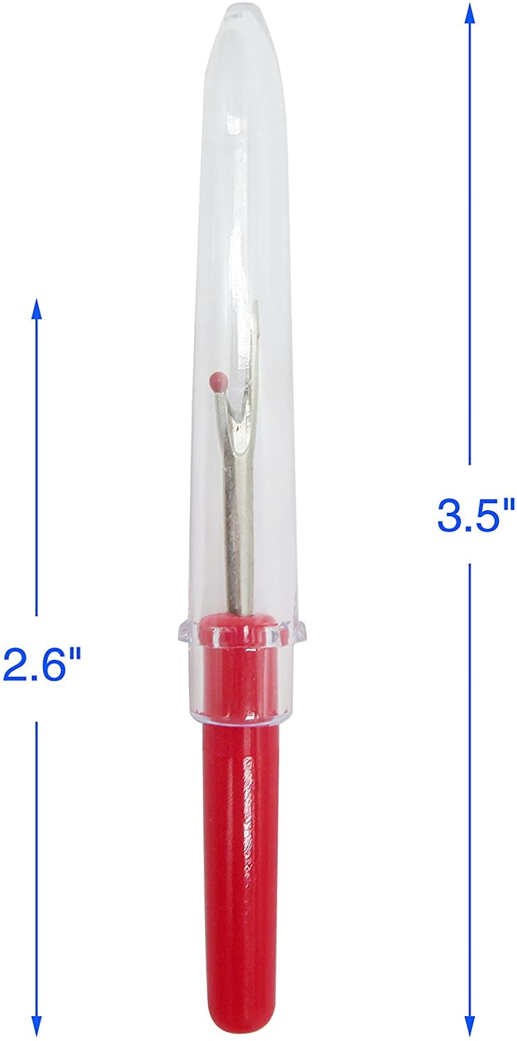 ABCISI 40 Pieces Colorful Stitch Remover Tool Kit, Seam Rippers for Sewing Embroidery Removal Tool, Handy Stitch Ripper Sewing Ripper for Opening Removing Seams and Hems, 3.5Inches
