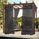 thumbnail image 5 of Uuiauoio Outdoor Curtains for Patio Voile Curtain for Gazebo Front Porch Pergola Grommet Top Window Drapes Garden Decor ,Living Room Bedroom Window Glass Door Outdoor Curtains Sunshade Curtains, 5 of 7