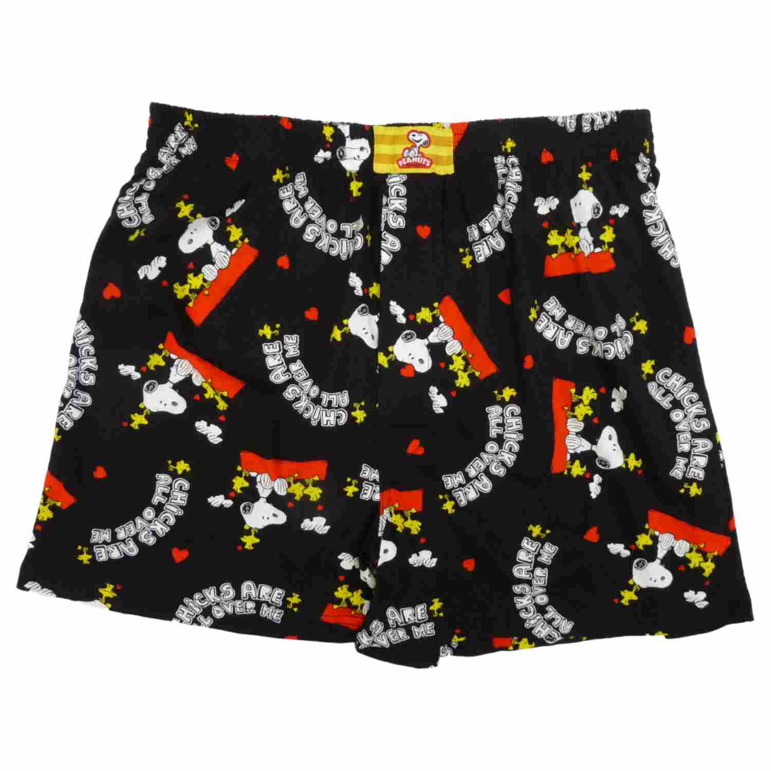 Peanuts Peanuts Mens Black Valentine