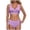 Purple, variant on Bathing Suits for Women Beach Vacation Clothes for Women High Waisted Bikini Push Up Two Piece Swimsuits