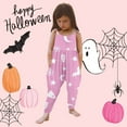 thumbnail image 2 of WEAIXIMIUNGChristmas Girls' Print Tank Jumpsuit Romper with Harem Pants 3-4Years, 2 of 5