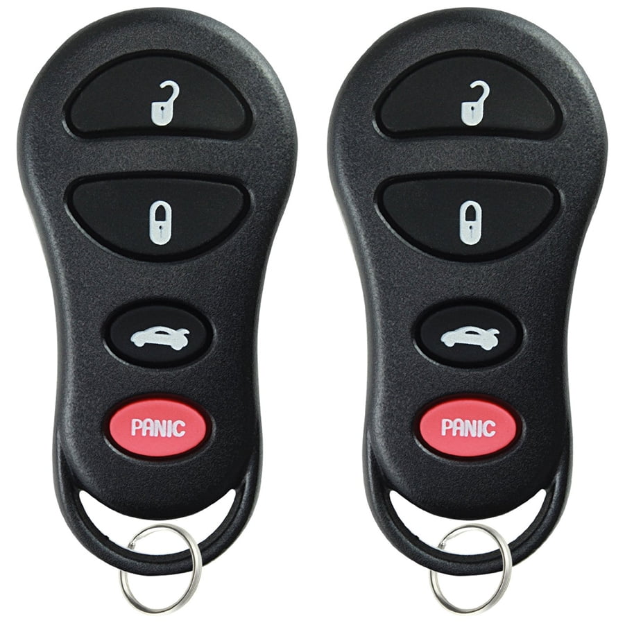 2 PACK KeylessOption Keyless Entry Remote Control Car Key Fob