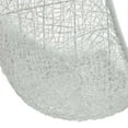 thumbnail image 6 of Modway Hide Fabric Outdoor Patio Swing Chair without Stand in White, 6 of 6