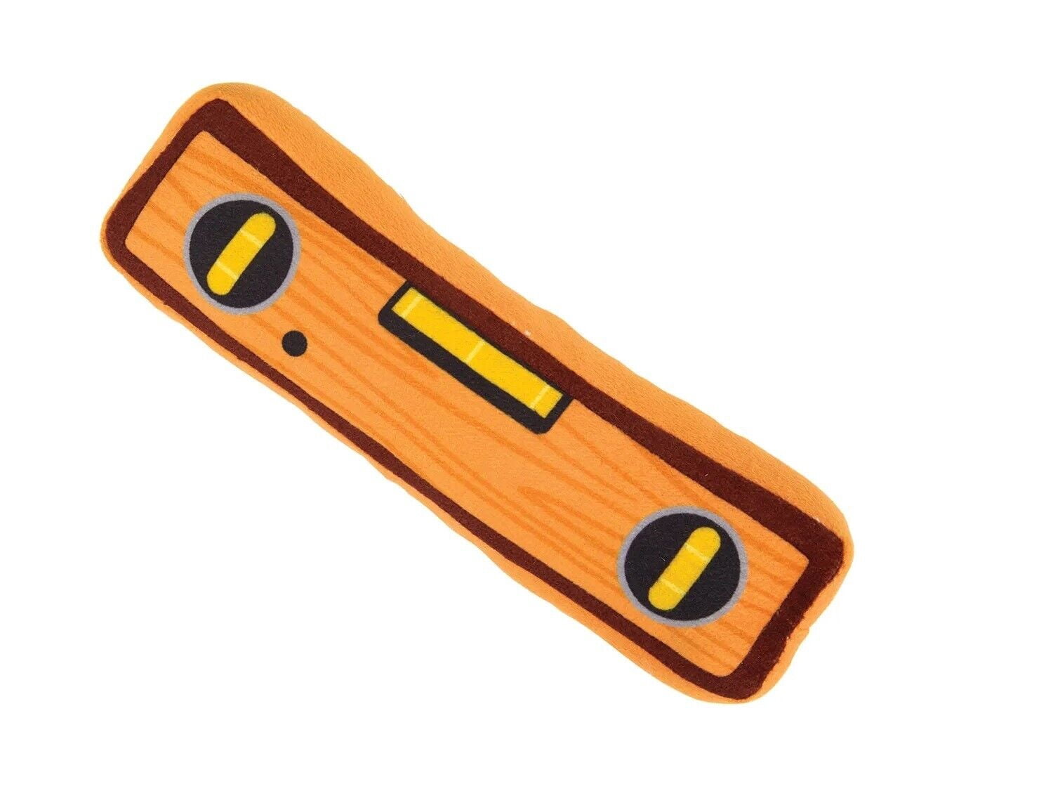 Dog Toy Pack 4 Tools in One Fetch and Fix Fun Hammer Measuring Tape Drill Level (Five Sets of Toys)