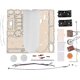 thumbnail image 3 of Wooden Sailboat Ship Kit,harvey Sailing Modelstudents Diy Paddle Wheel Ship Assembling Model Remote Control Educational Toy Material Kits Kids Educati, 3 of 5