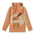 thumbnail image 4 of Flareon Hoodie with Pocket Cartoon Anime for Boys Girls Teens Gift, 4 of 6