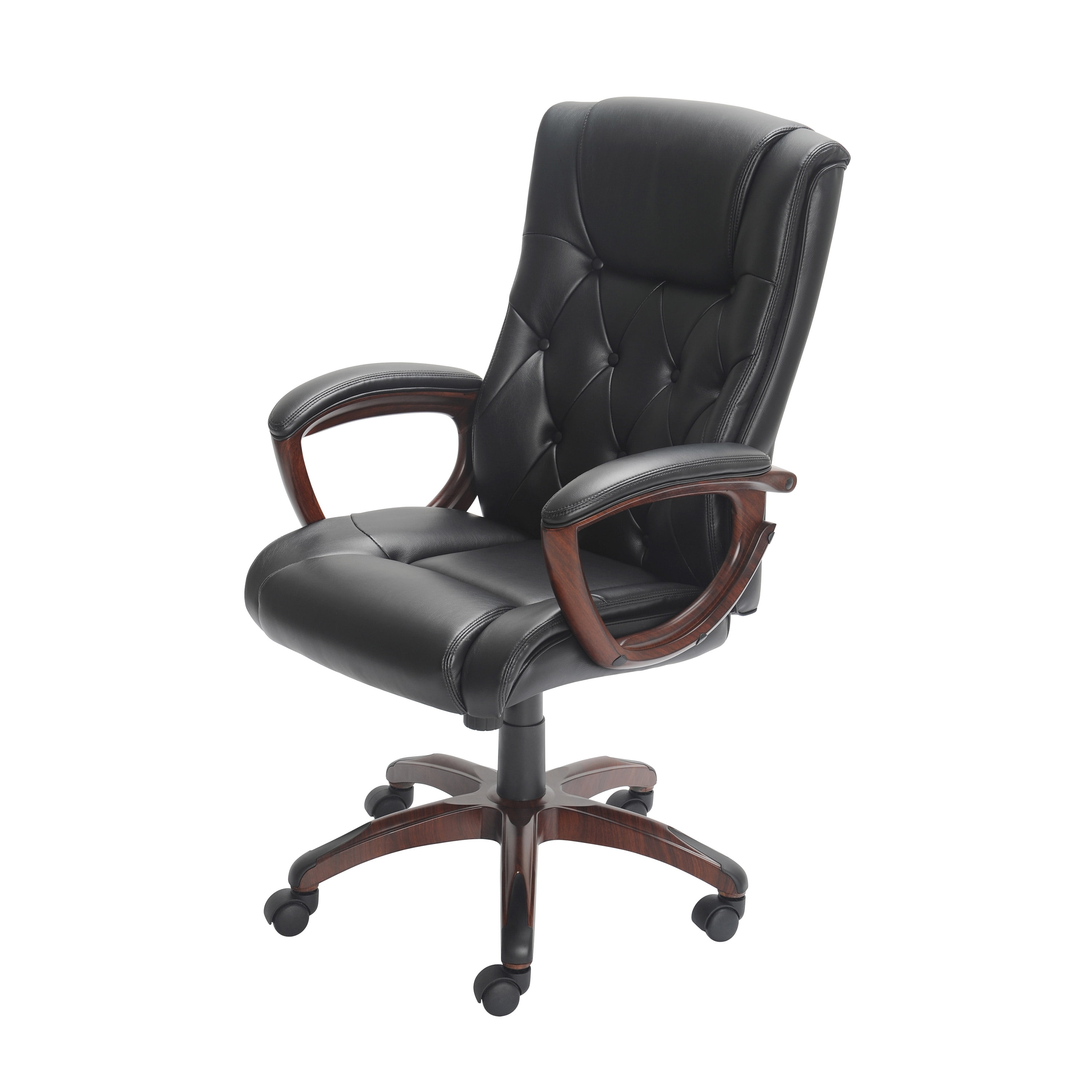 Better Homes and Gardens Bonded Leather Chair Black for sale online 