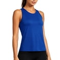 thumbnail image 2 of NELEUS Womens Workout Tank Tops for Athletic Yoga Running Gym Sleeveless Shirts Crewneck Racerback,Blue,US Size M, 2 of 8