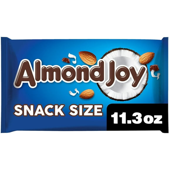 ALMOND JOY Coconut and Almond Chocolate Candy Bag, 11.3 oz