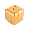 thumbnail image 1 of Toupie Anti-Stress, Toupie Anti-Stress, Cube de Rotation pour Doigts en Alliage à Stabilité de Rotation, Soulagement du TDAH, de l'Anxiété et de l'Autisme, Roulement en Acier Inoxydable Rotation Silencieuse à Grande Vitesse de 3 Min (Or), 1 of 6