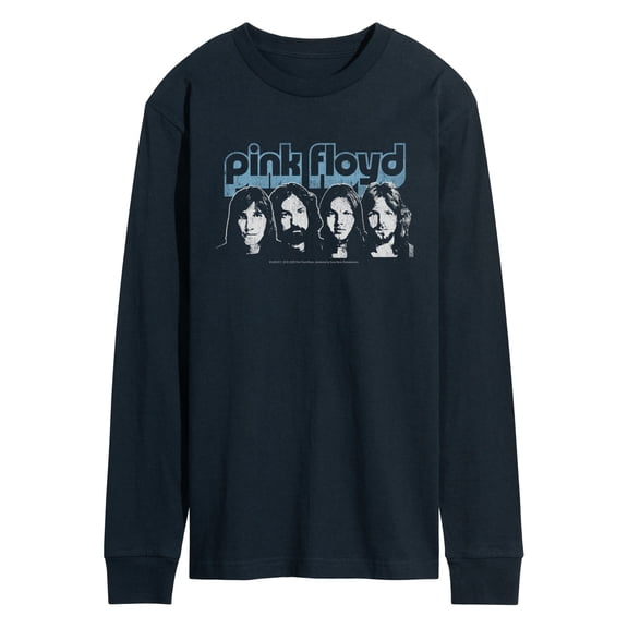 Pink Floyd - Pink Floyd Retro Band - Men's Long Sleeve Graphic T-Shirt
