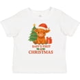 thumbnail image 3 of Inktastic Baby's First Christmas Cute Highland Cow Boys or Girls Baby T-Shirt, 3 of 5