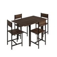 thumbnail image 1 of MUBSON Comedor 2 en 1 con 4 Sillas Ponce Café, 1 of 5