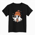 thumbnail image 5 of TOWED22 Halloween Shirt Toddler Graphic T-Shirt Kid Girl Boy Spooky Season Print Tee Tops Short Sleeve Fall Outfit, 5 of 5