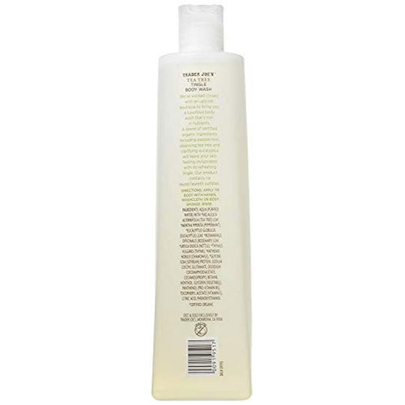 Trader Joes Tea Tree Tingle Body Wash,16 ounce