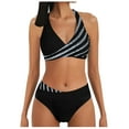 thumbnail image 1 of Womens Bottoms Bikini Suit Prints Bathing Swimsuit Bikinis Set Swimwears Tankinis Set M, 1 of 6