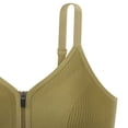 thumbnail image 4 of Yxbdin Zipped Front Closure Bras for Women No Underwire Sports Bra Full Coverage Push Up Bras Lightweight Soft Breathable Shockproof Bra Tops, 4 of 5