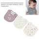 thumbnail image 4 of Baberos Lindos Del Bebé, Baberos Absorbentes Del Babero Del Cierre Rápido Para Interior, 4 of 7