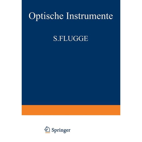 Optische Instrumente / Optical Instruments, (Paperback)