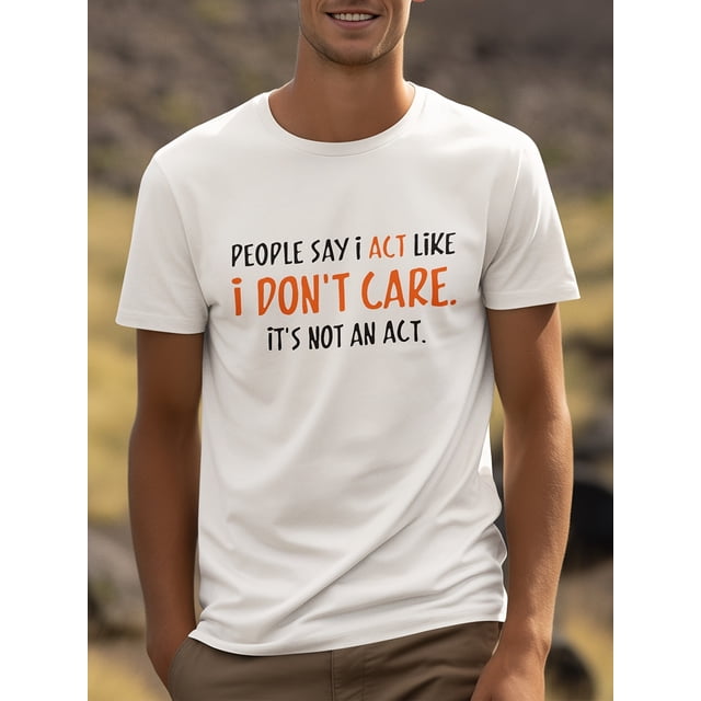 Mens T Shirt - Short Sleeve Crew Neck Soft Fitted Tees Fresh Classic Tshirts