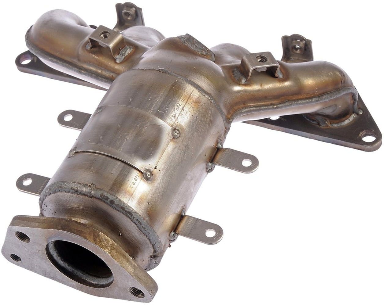 Catalytic Converter With Exhaust Manifold