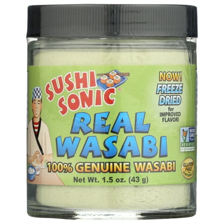Sushi Sonic Freeze-Dried Real Wasabi, 1.5 oz.