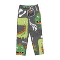 thumbnail image 4 of Balery Cartoon Dinosaurs print Women's Pajama Pants,Ultra Lightweight Pjs,Lounge Pant-XX-Large, 4 of 9