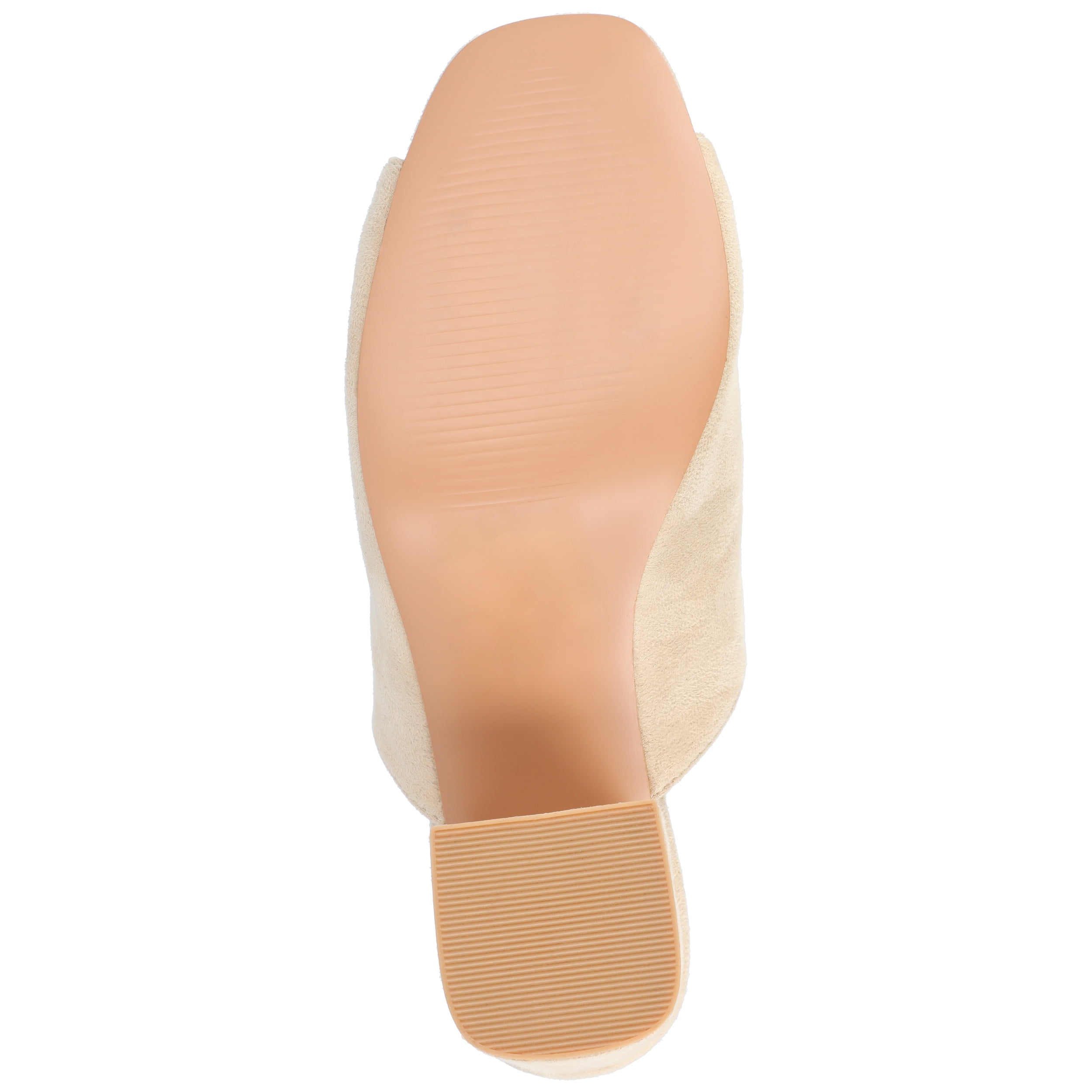 Journee Womens Adelaide Peep Toe Slip On Block Heel Sandals, Widths Available