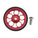 thumbnail image 5 of Rueda fácil para bicicleta plegable, bicicleta eléctrica ligera de aleación de aluminio CNC, fácil Rojo, 5 of 8