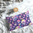 thumbnail image 5 of Yiaed Skull colorful mushroom Print Brushed Microfiber Envelope Pillowcases, Standard,Envelope Closure Pillow Cases(No pillow core)-14"x20", 5 of 6