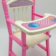 thumbnail image 3 of ZheElen Pink Dinner Chair Baby Dolls Wide Application Cute And Delicate Compact And Lightweight, 3 of 6