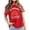 Z20-Red, variant on On Friday We Wear Red Friday Support Troops Patriotic American US Flag T-Shirt for Women