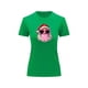 thumbnail image 2 of Playera Blusa Con Estampado De Santa Fashion Con Lentes Y Chicle Ropa De Mujer Color Verde Talla Grande Marca Emil SaEs, 2 of 4