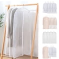 thumbnail image 3 of Garment Bag Clear Waterproof Protective Clothing Dust Cover Suit Bag for Closet, 3 of 10