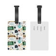 thumbnail image 5 of Kdxio Back To School A Luggage Tags Privacy Cover ID Label Suitcase Tags Identifiers For School Bags,Suitcases, 5 of 7