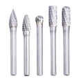 thumbnail image 2 of DOLITY Carving Burr bits 6Mmx8mm Double Cut Rotary files Burrs Set for Grinding Carving B, 2 of 9