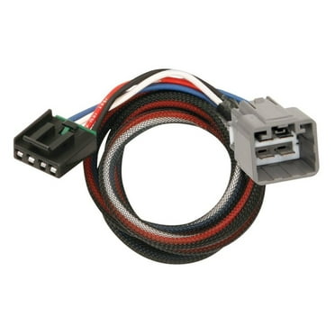 Tekonsha 301400 Trailer Brake Controller Custom Harness, Vehicle & Brake Control Ends, Compatible with 2014-2023 Jeep Cherokee